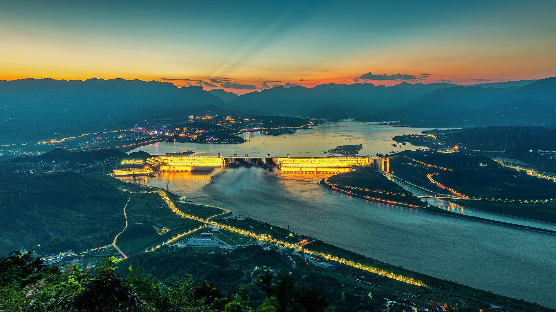 The Three Gorges Dam Tourism Area