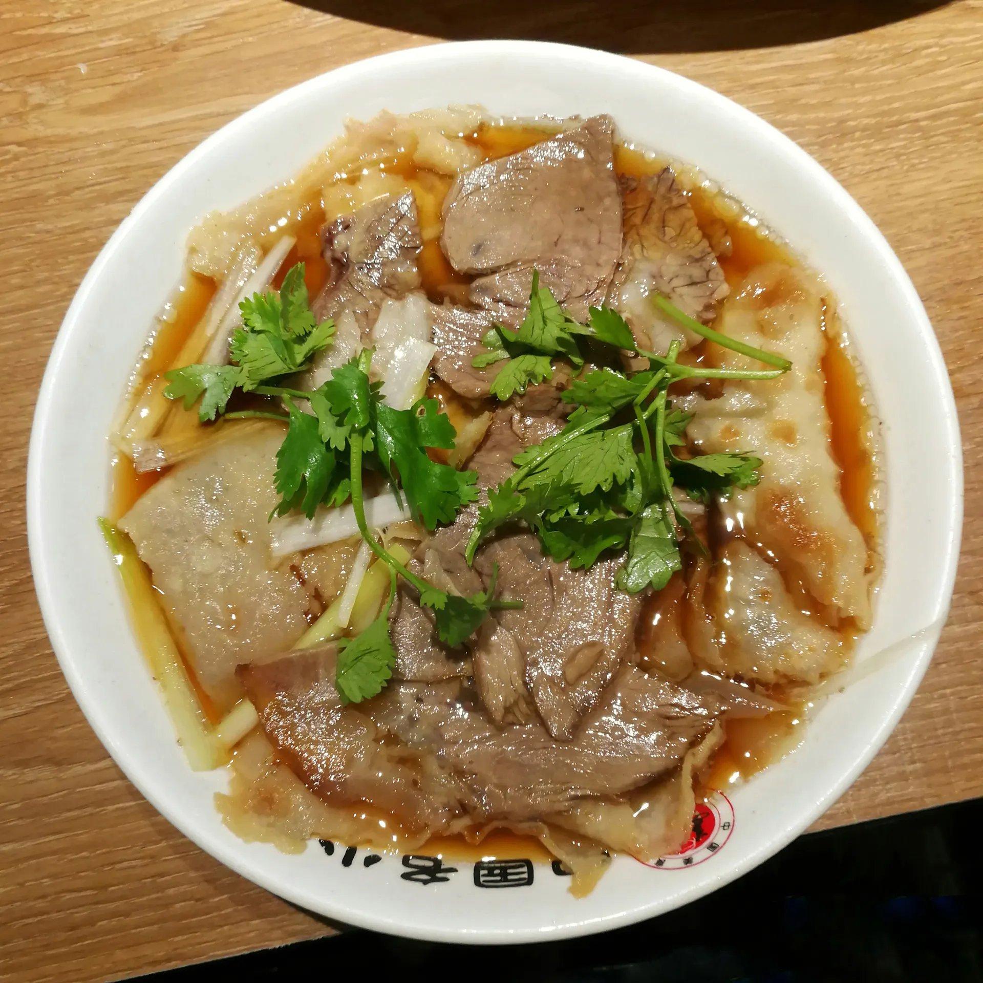 Beef Covered Pancake