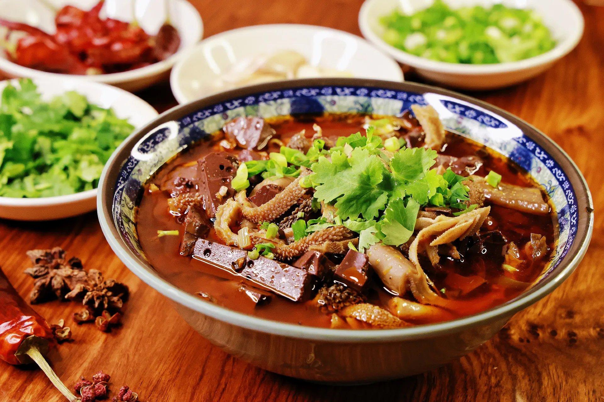 Spiced Mutton and Organ Meat Soup