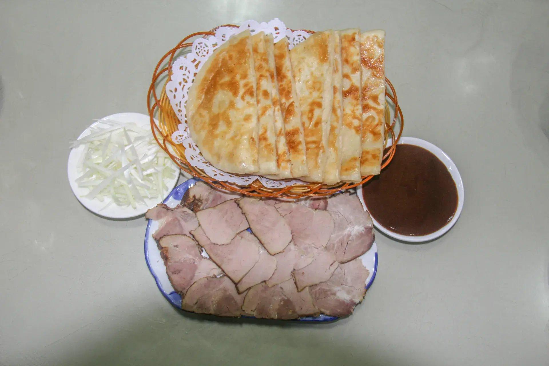 Jilin Smoked Pork Flatbread