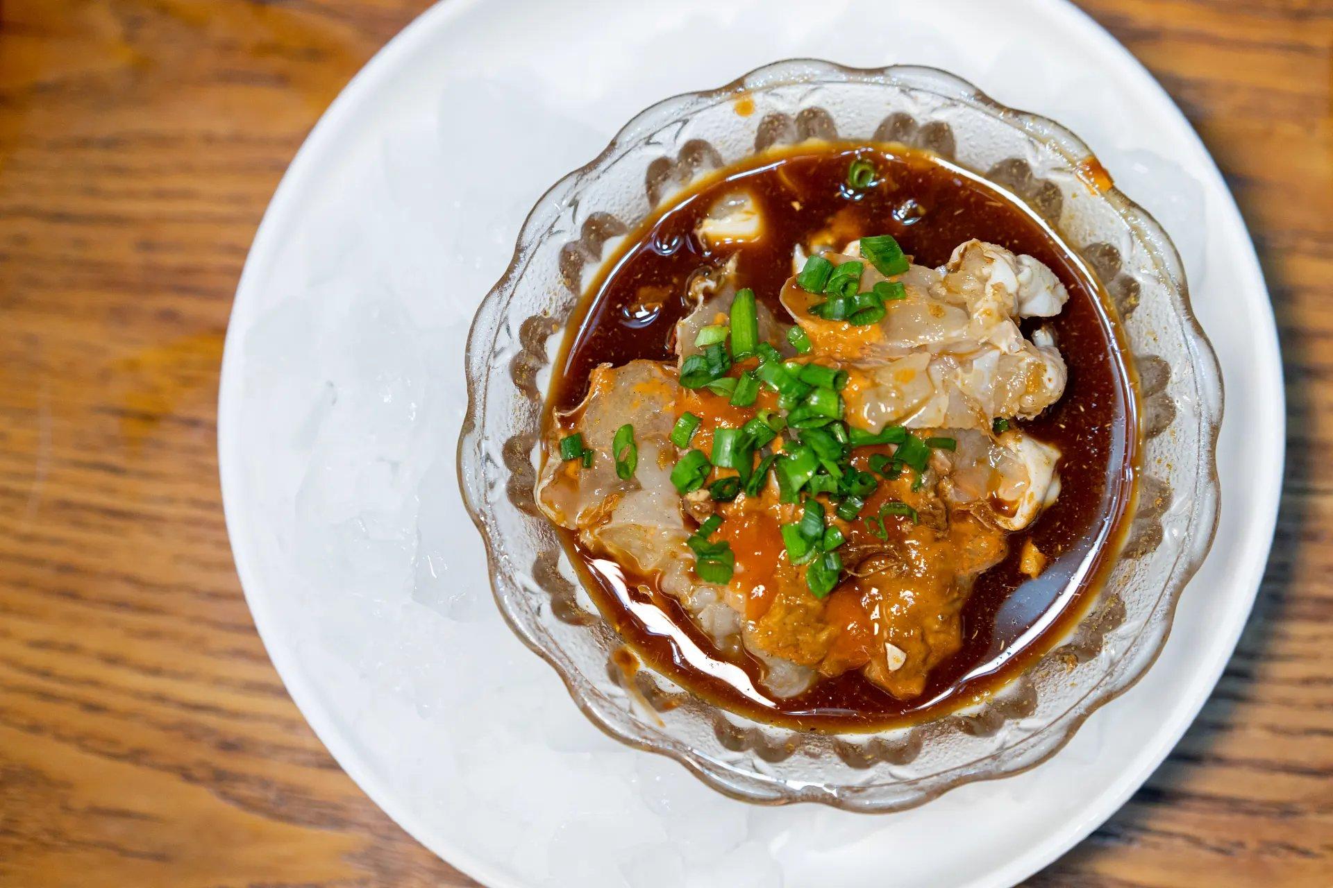Wenzhou River Crab Ceviche