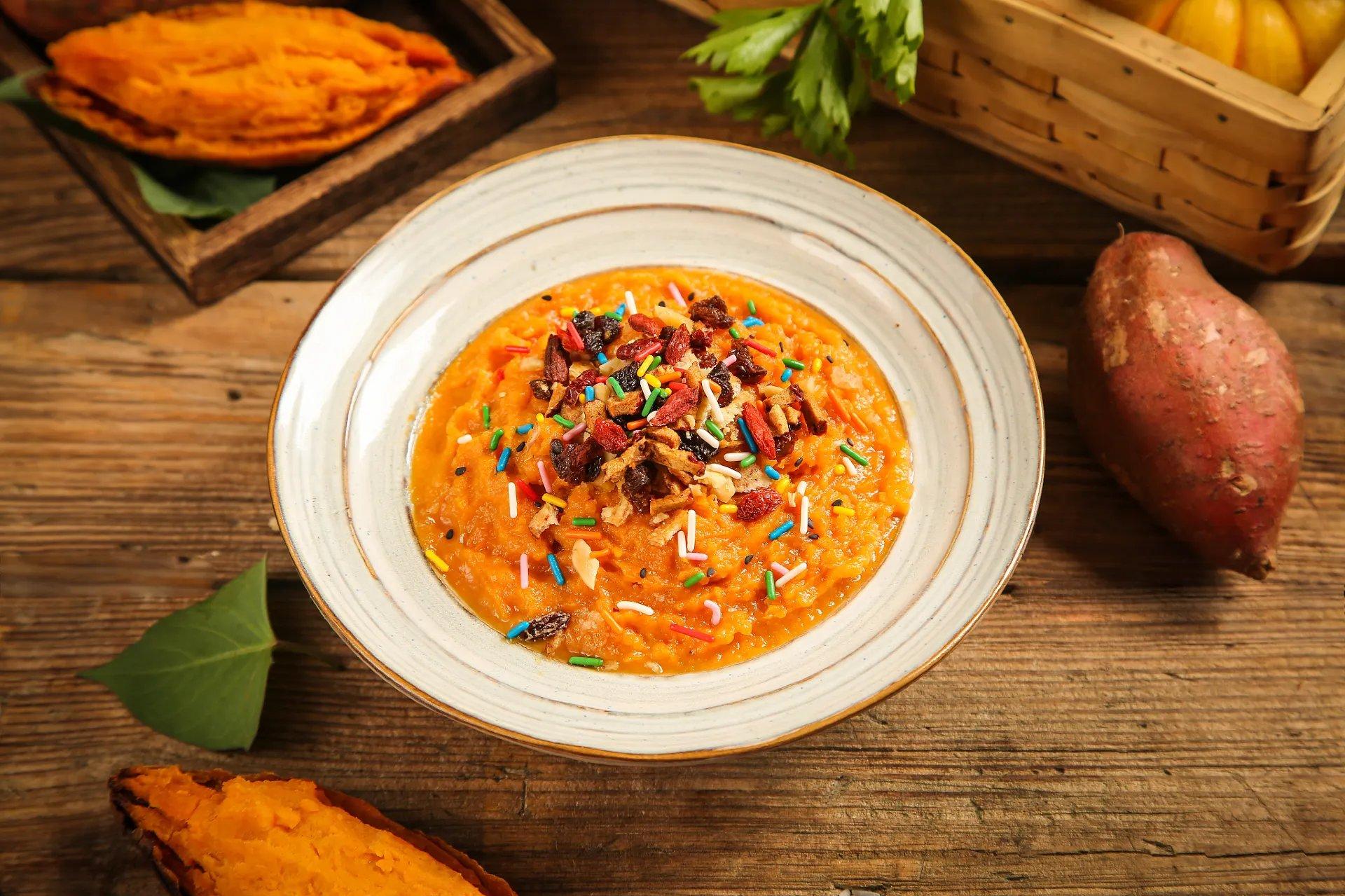Sweet potato puree