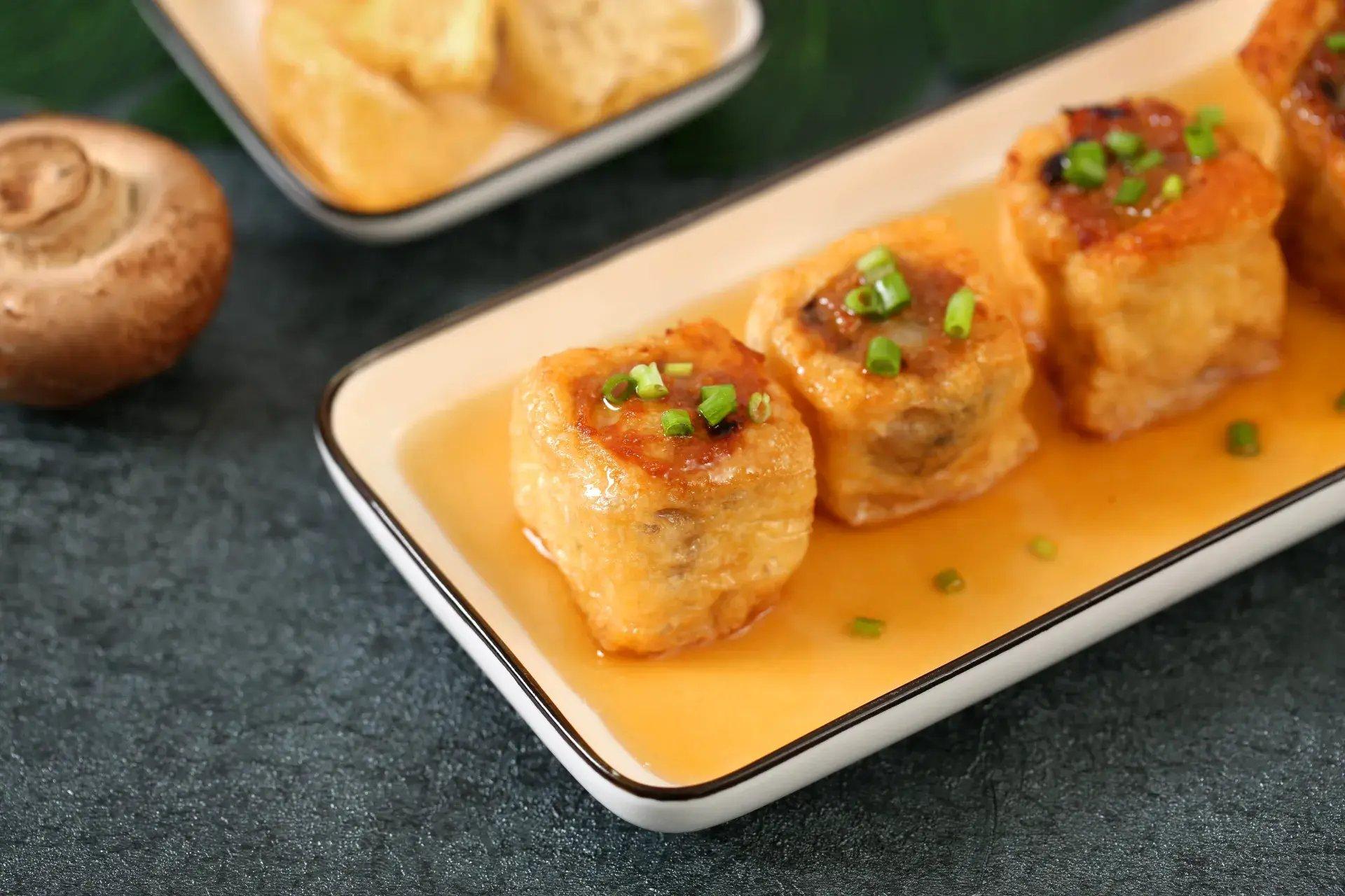 Liuzhou's Stuffed Tofu Puffs