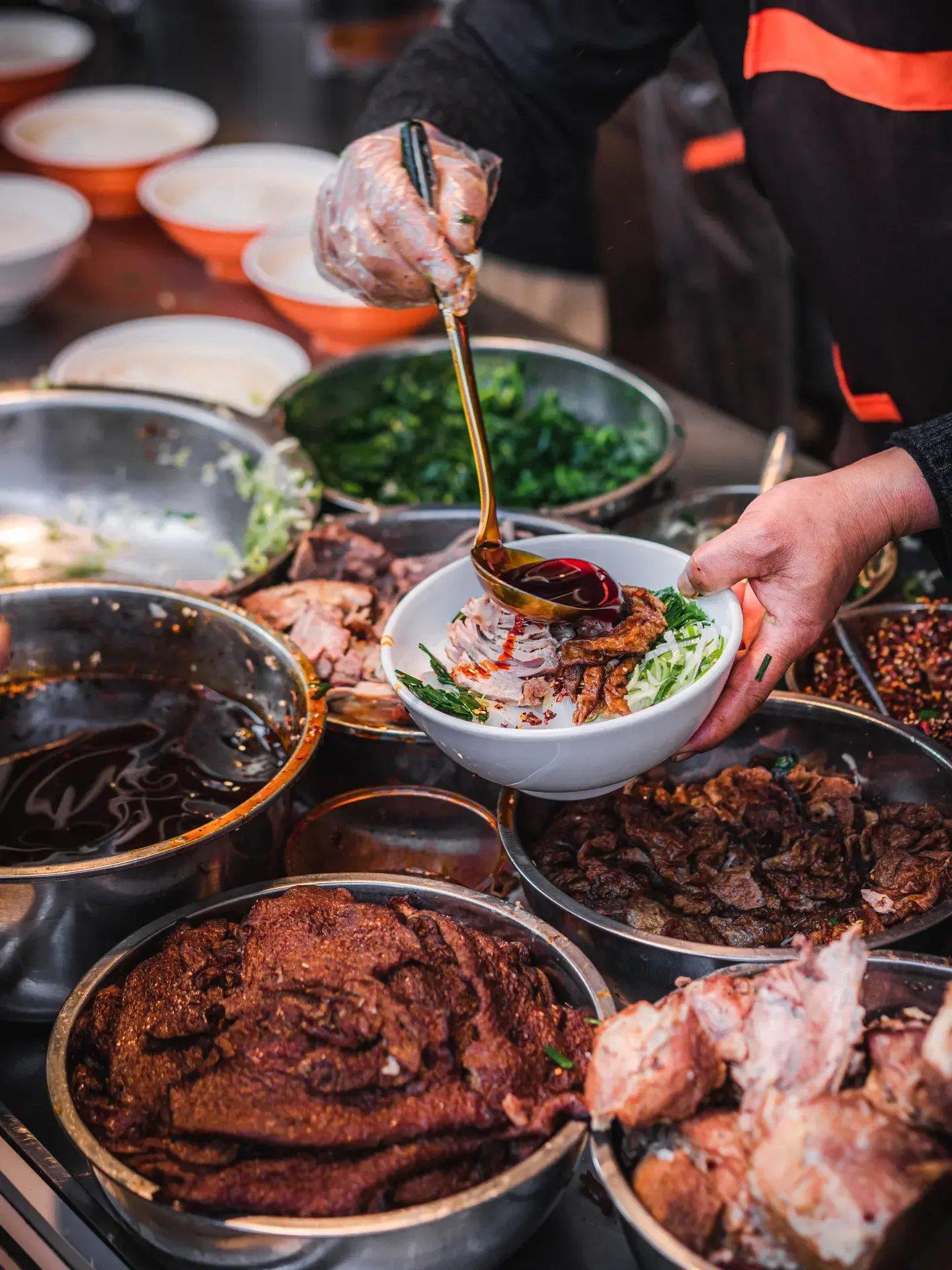 Crossing-the-Bridge Rice Noodles