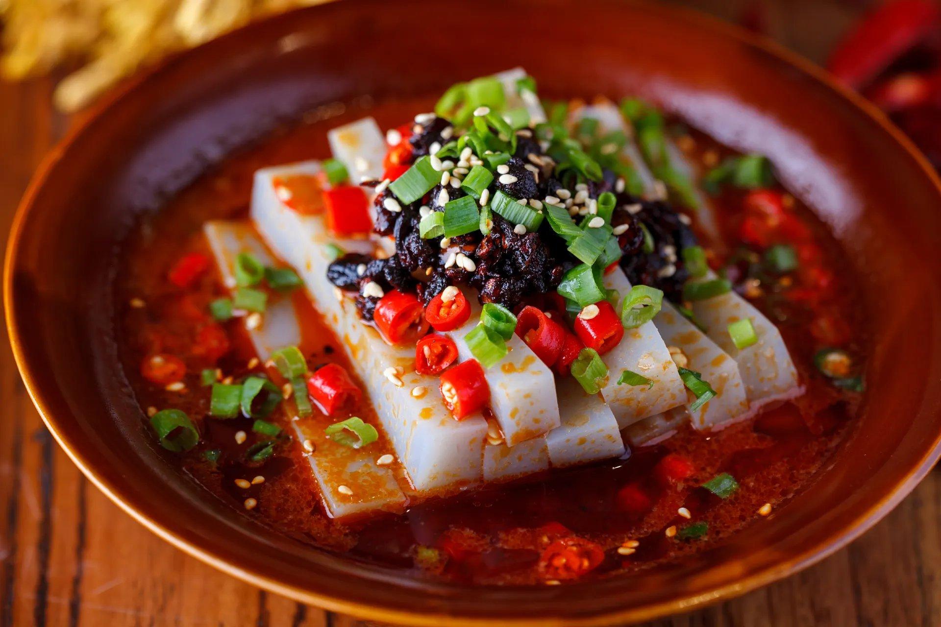Chicken Bean Jelly